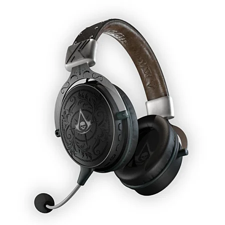 Kufje Gaming Lexip Tattoo Assassin's Creed Black Flag: Resynced, Bluetooth, 2.4GHz, 3.5mm - Zezë 2