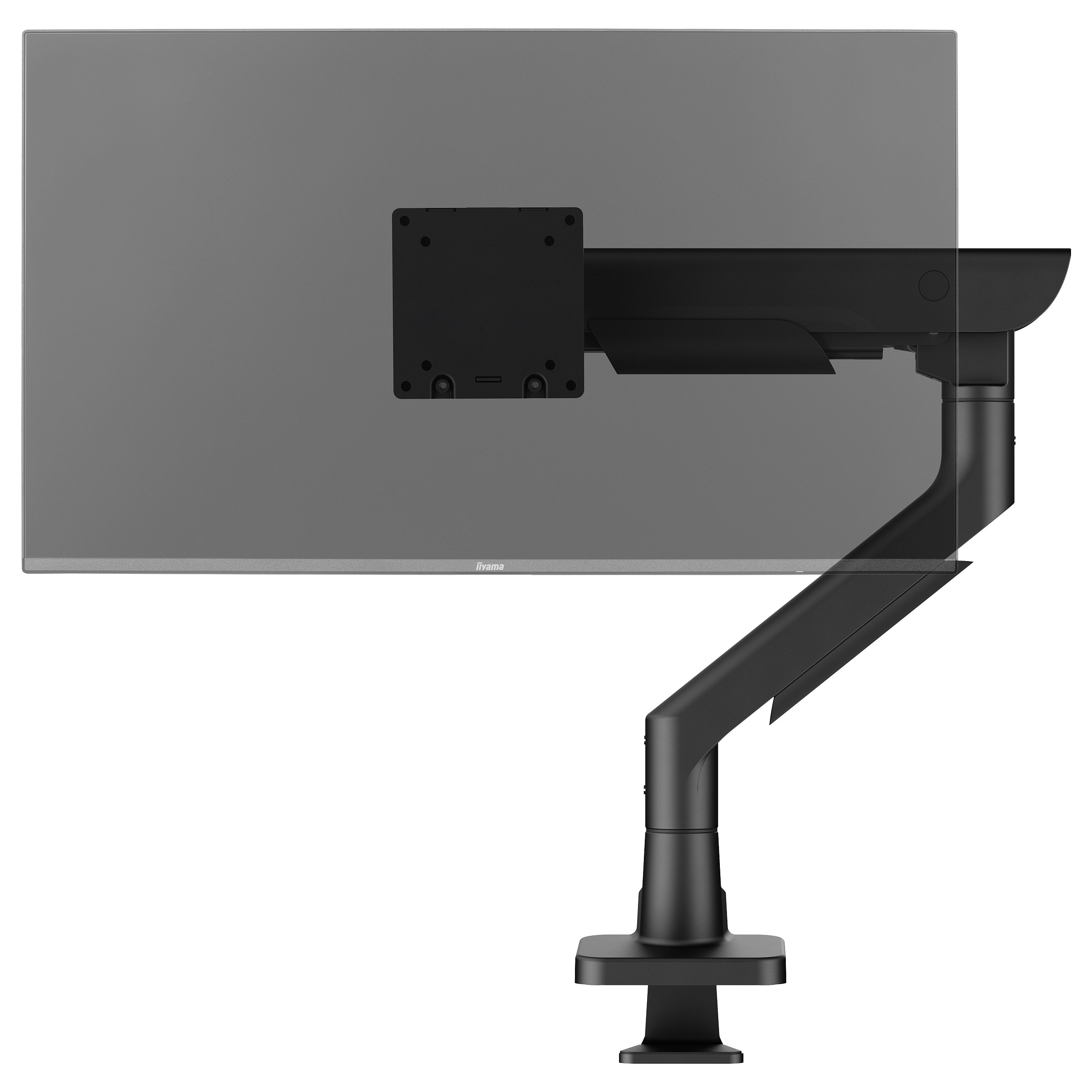 Mbajtëse për Monitor iiyama DS6001C-B1 / 1 Monitor / 17–49" / 2–27kg / VESA 75x75 & 100x100 / Gas Spring / Rotacion 360° - Zezë 3