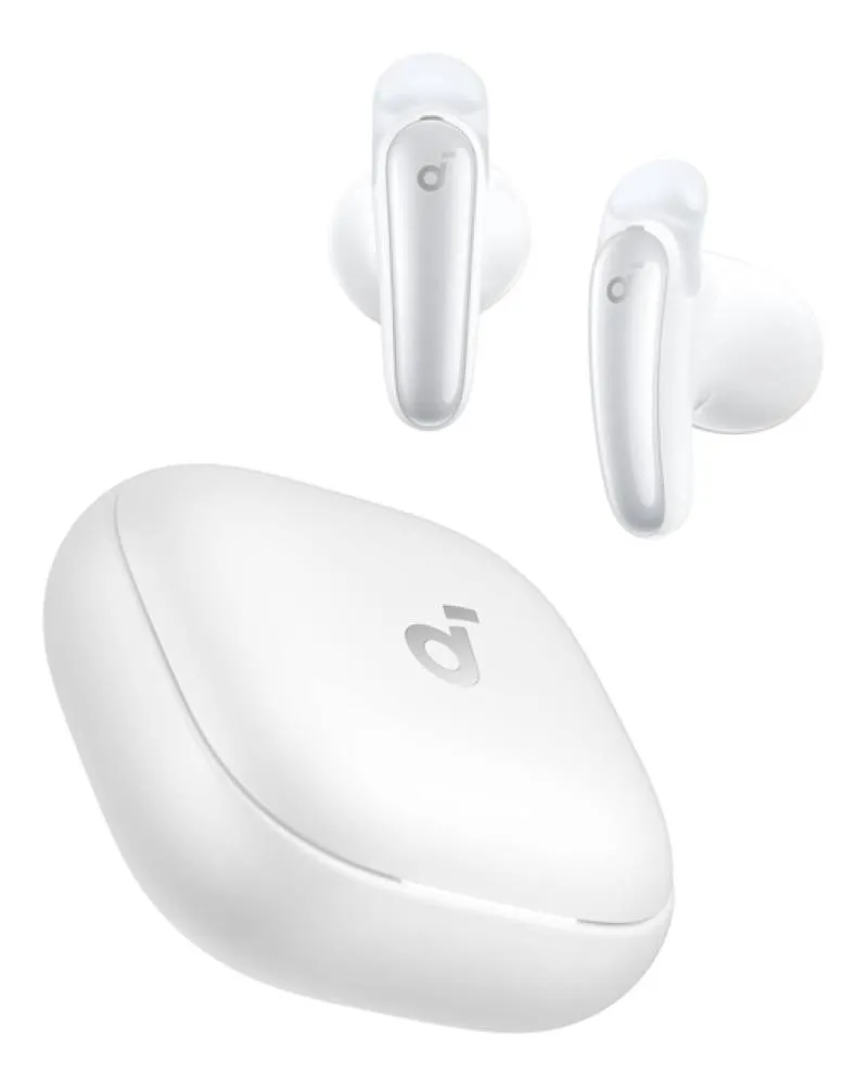 Kufje pa kabllo Soundcore Liberty Buds / TWS / Bluetooth 6.1 / 11mm / ANC / Spatial Audio / AI Translation / Mikrofon - Bardhë 2