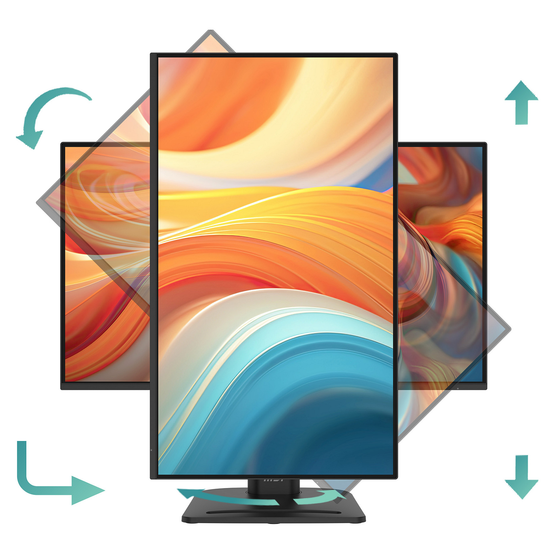 Monitor MSI PRO MP275PG E14, 27", IPS, Full HD, 144Hz, 1ms MPRT, 4ms GtG, HDR Ready, AMD FreeSync, HDMI, DisplayPort, VGA – Zezë thumbnail 2