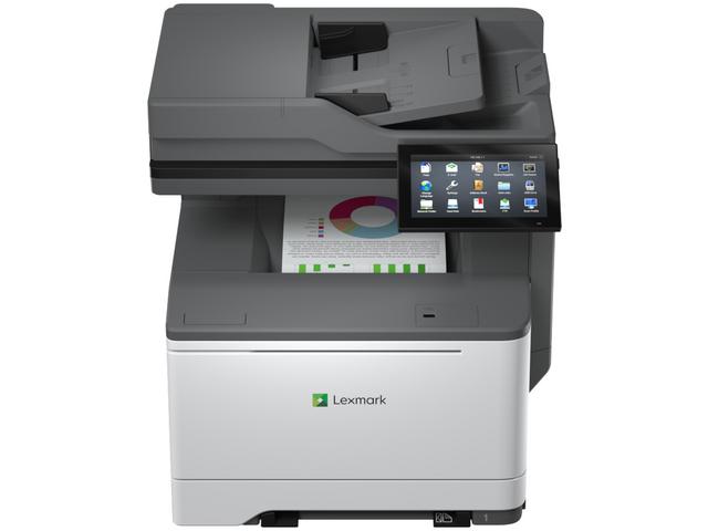 Printer Multifunksional Lexmark CX635adwe, Laser me Ngjyra, A4, 39.5 ppm, 1200 × 1200 dpi, Duplex, ADF 100-fletësh, Wi-Fi, Ethernet, USB 2.0 - Bardhë/Zezë