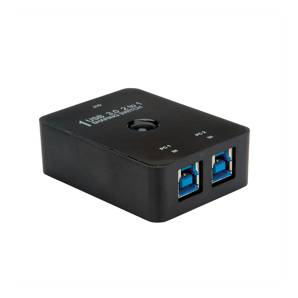Switch USB VALUE 14.99.2015, USB 3.2 Gen 1, 2 porta, 5 Gbps - Zezë thumbnail 5