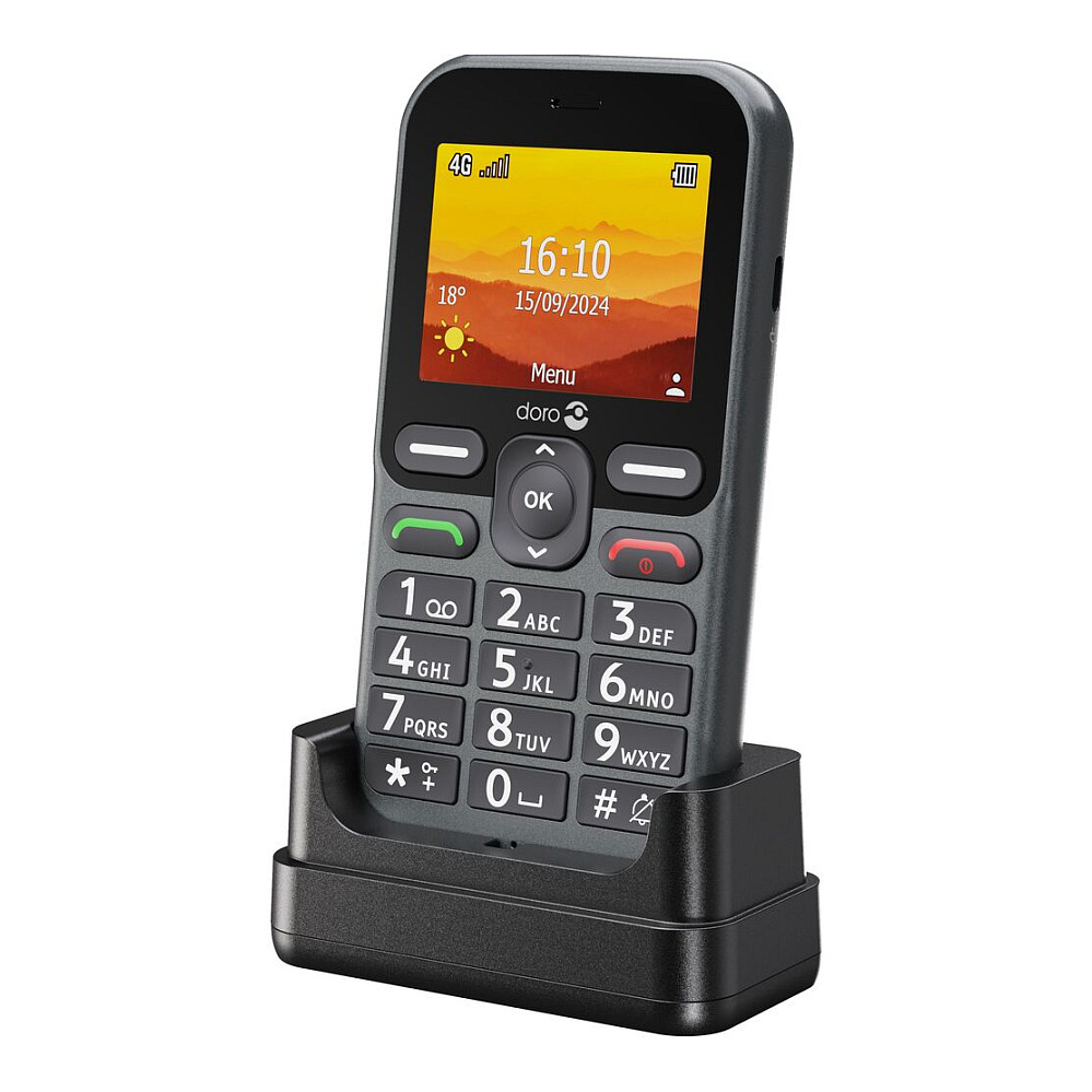 Telefon Doro Leva L10 - Graphite thumbnail 6