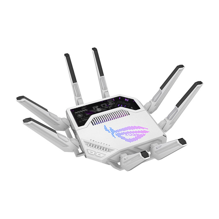 ASUS ROG Rapture GT-BE19000 Gaming Router Wi-Fi 7 Tri-Band / 19Gbps / 2× 10GbE / AiMesh / VPN Fusion – Zi 2