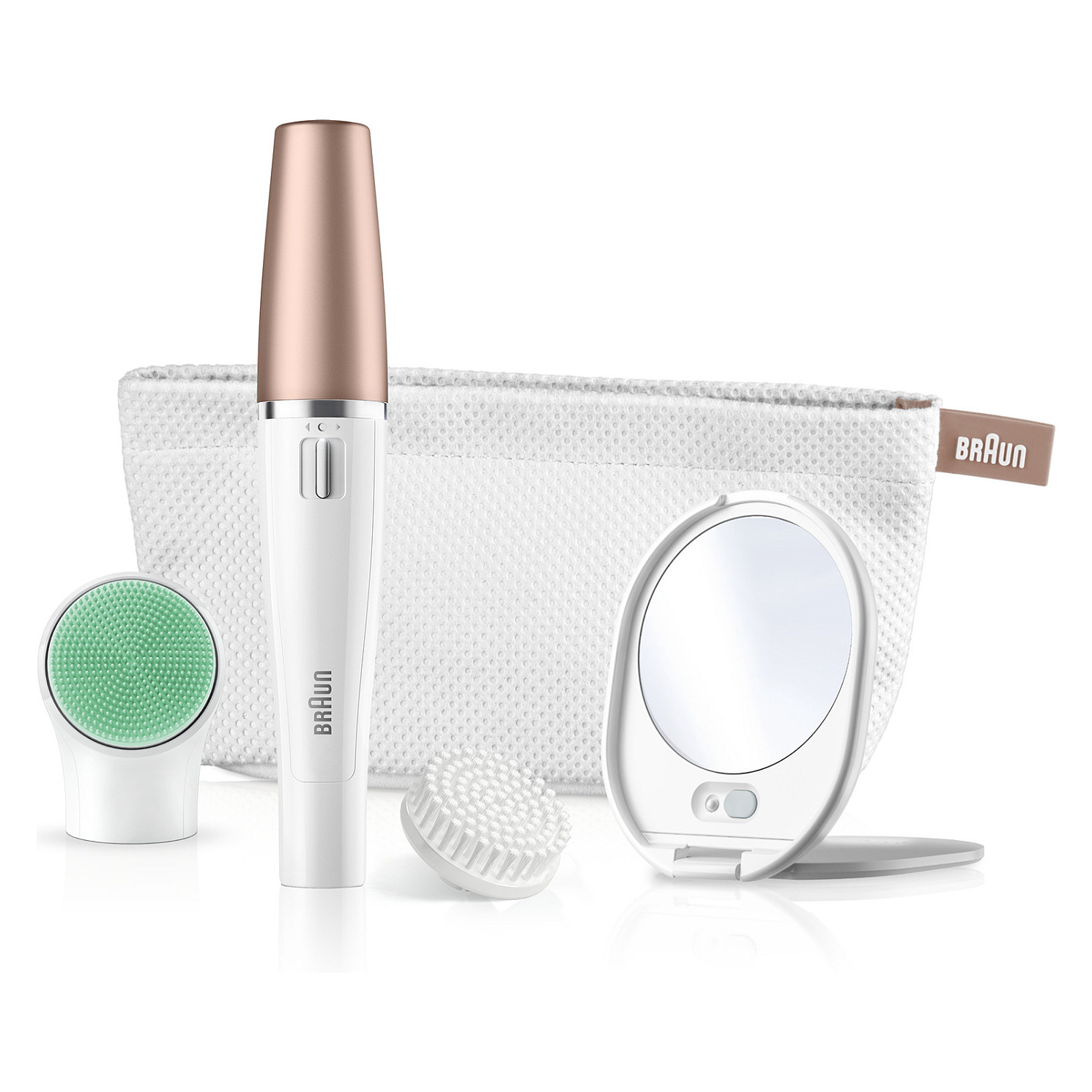 Depilator elektrik Braun Silk-épil 9 Flex 9-360 3D / 40 Pinceta / MicroGrip / Wet & Dry / 50 Min – Rozë/Bardhë 6