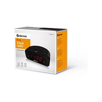 Radio me Orë Denver CR-430, FM, PLL, Ekran LED - Zezë 6