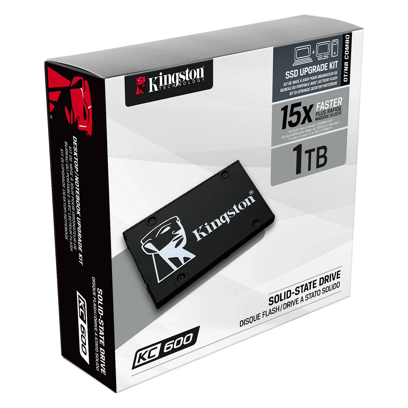 SSD e Brendshme 2.5" 1TB Kingston KC600 thumbnail 5