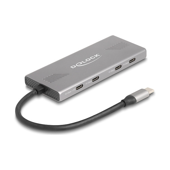 Hub USB DeLOCK 64303 / USB Type-C / 2 Porta USB / SD / Micro SD / 5 Gbps - Gri 8