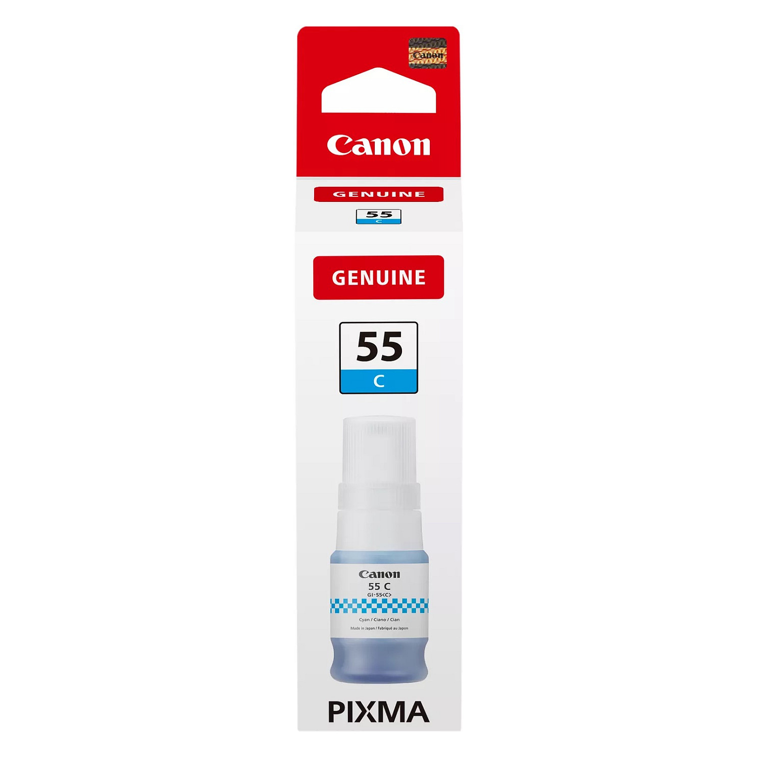 Ink Canon GI-55C, 40 ml - Blu thumbnail 2