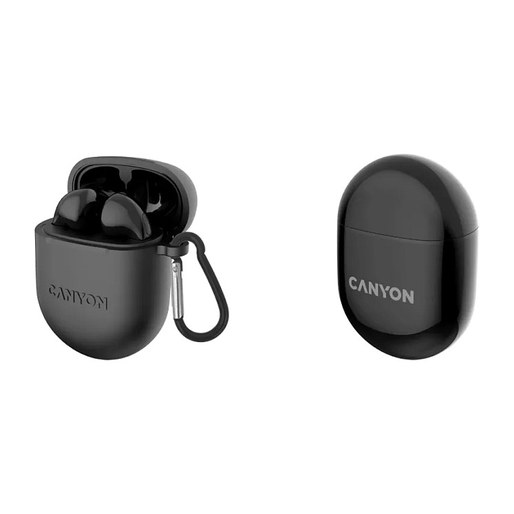 Kufje pa kabllo Canyon CNS-TWS6B / TWS / Bluetooth 5.3 / 13mm / Mikrofon - Zezë 3