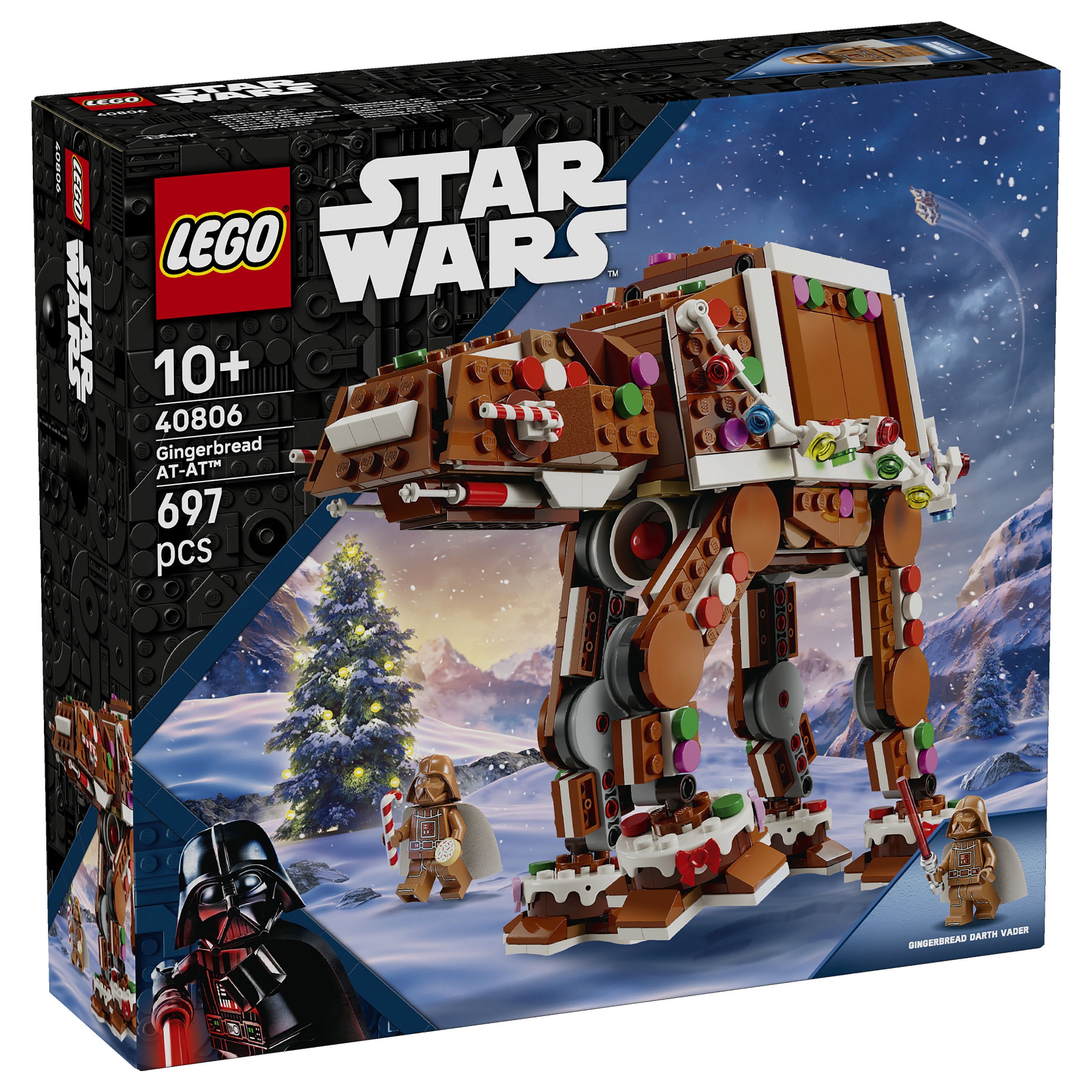 LEGO Star Wars Gingerbread AT-AT Walker 40806 thumbnail 5