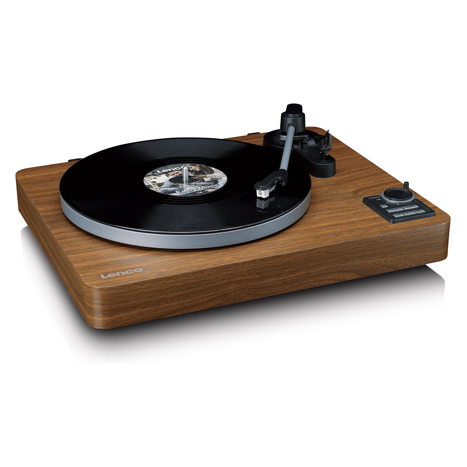 Gramafon Lenco LBTA-165WD, Bluetooth 5.3, Plotësisht Automatik, 33/45 RPM, Pre-amplifikator, AT3600L, Dalje RCA - Kafe 8