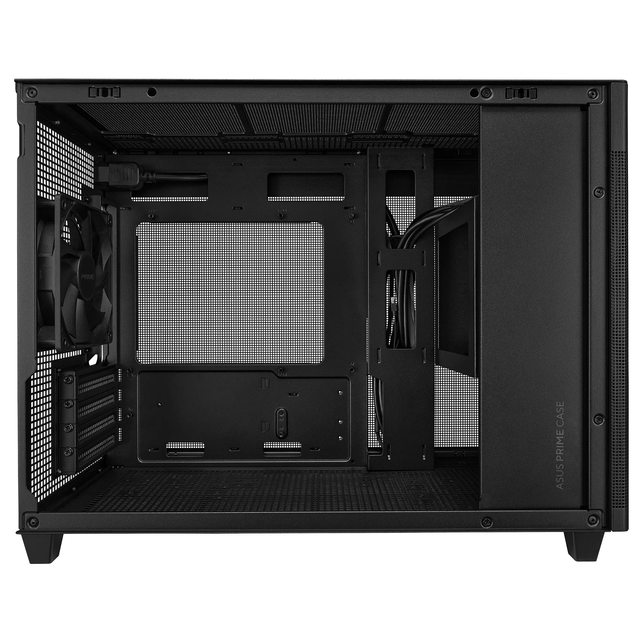 Kasë Asus Prime AP201 TG -Zezë thumbnail 2
