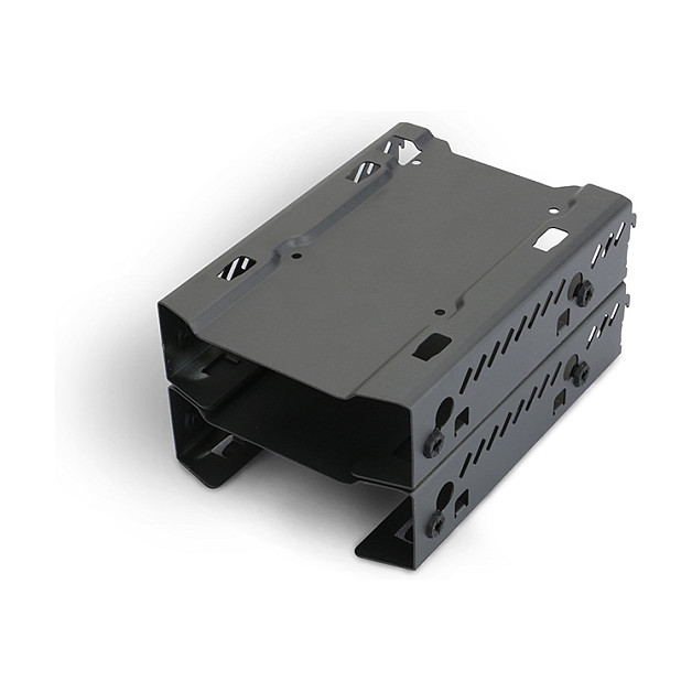 Mbajtëse për HDD Phanteks Stackable, 2×3.5", Metal - Zezë thumbnail 2