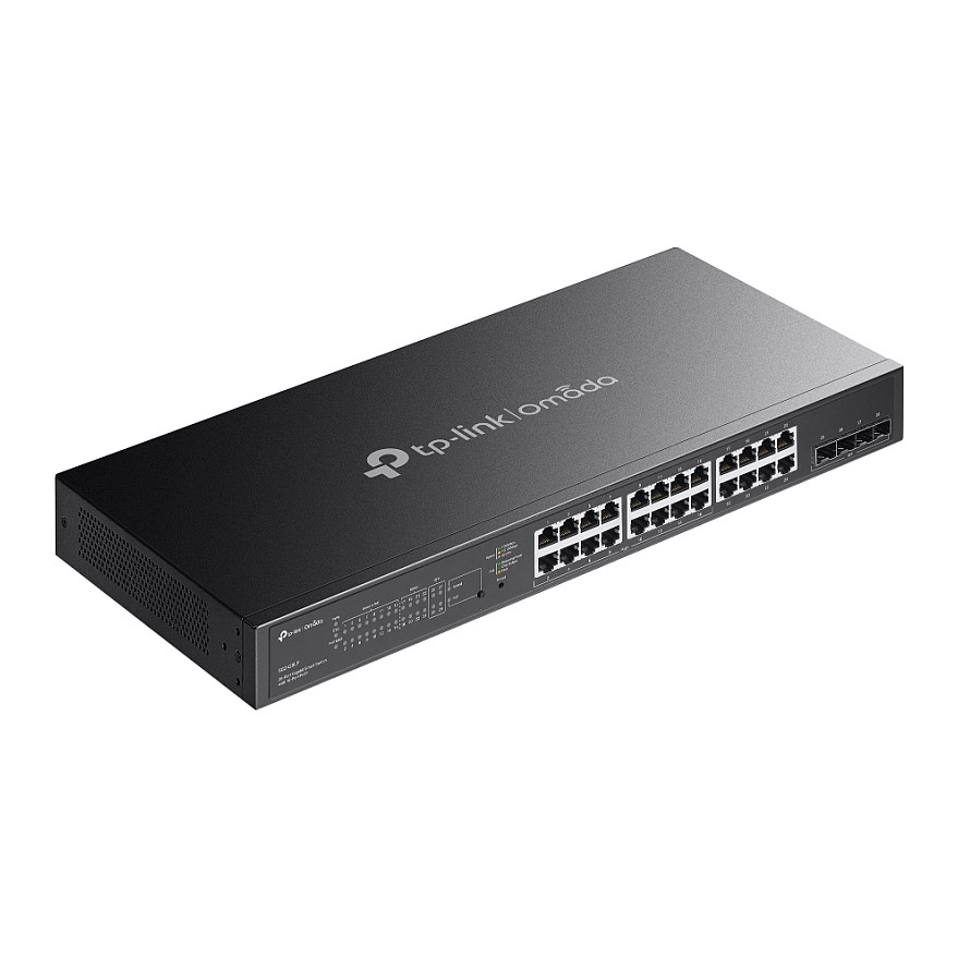 TP-Link Omada SG2428LP – 24× Gigabit Managed PoE+ Switch me 4× SFP, 150W PoE, Rackmount thumbnail 4