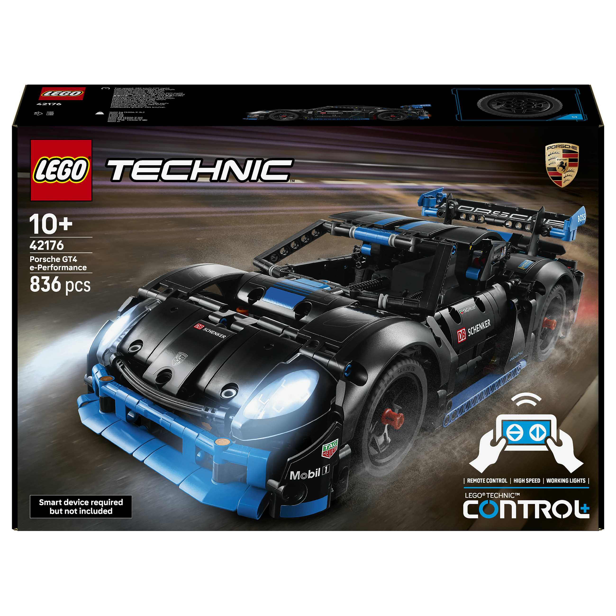 LEGO Technic Porsche GT4 e-Performance Race Car 42176