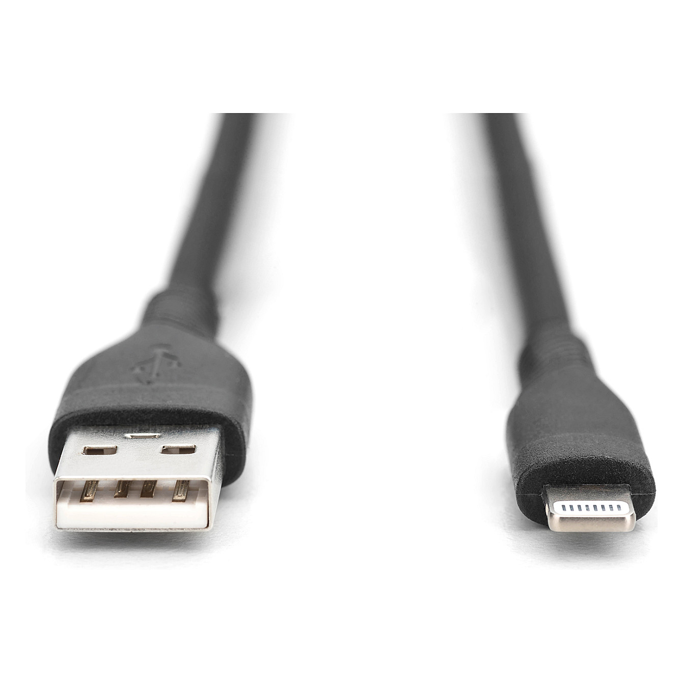 Kabllo USB DIGITUS USB 2.0 Type‑A → Lightning Silicone / 1 m – Zezë thumbnail 2