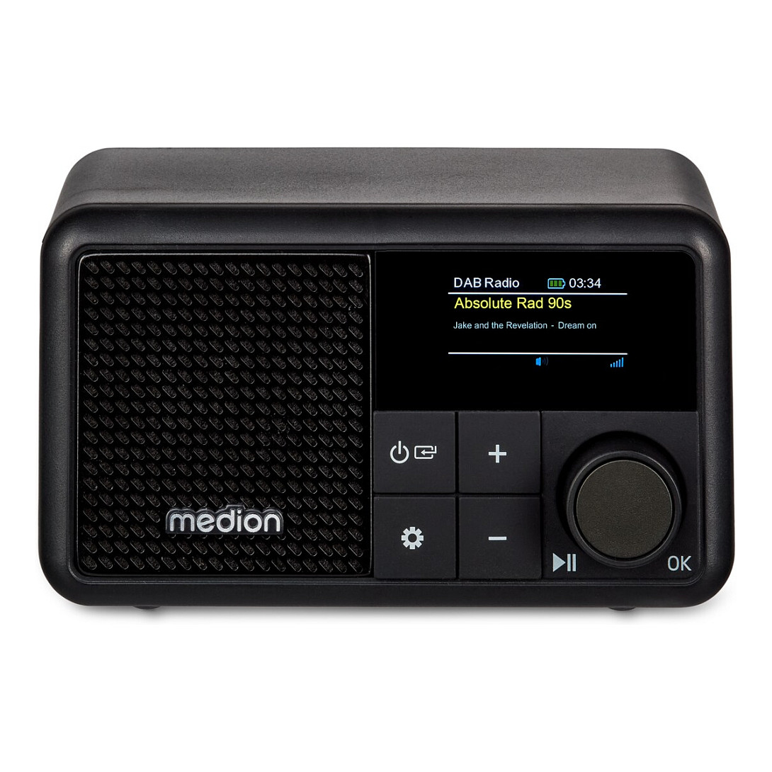 Radio Portative MEDION LIFE S66822,DAB+ ,FM, TFT , 2W, IPX1 - Zezë 2
