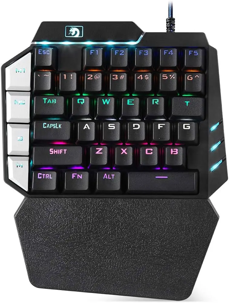 Tastierë Gaming LexonElec K109 / Mekanike / Anti-Ghosting / LED / E zezë