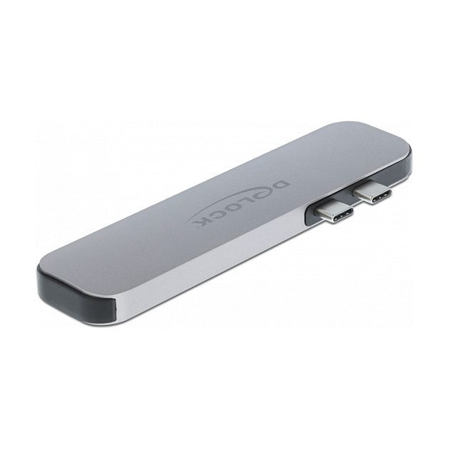 Docking Station për MacBook / 2xHDMI / 3xUSB-A / 1xUSB-C - Argjend thumbnail 2