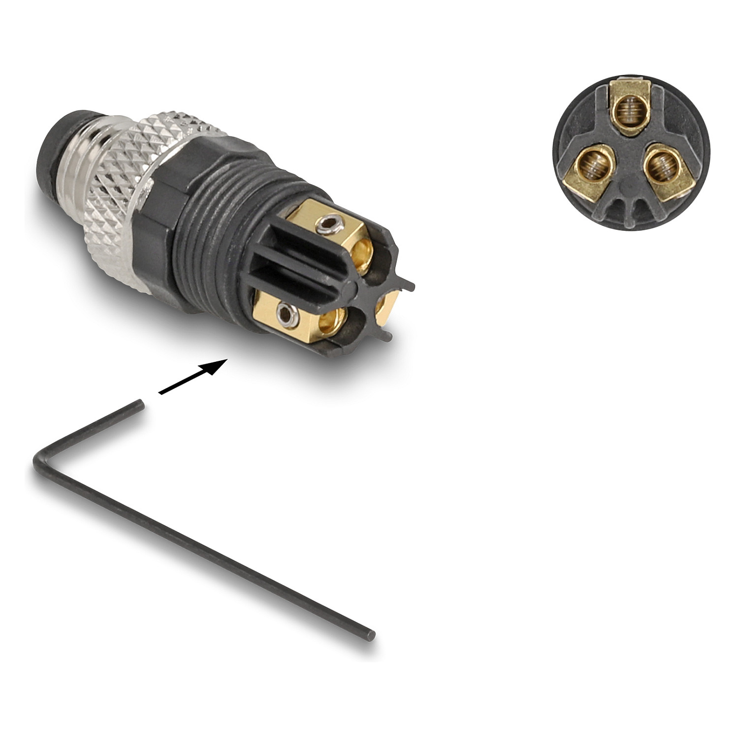 Keysonic KSK-8031INEL-B 105T, e zezë, DE thumbnail 4