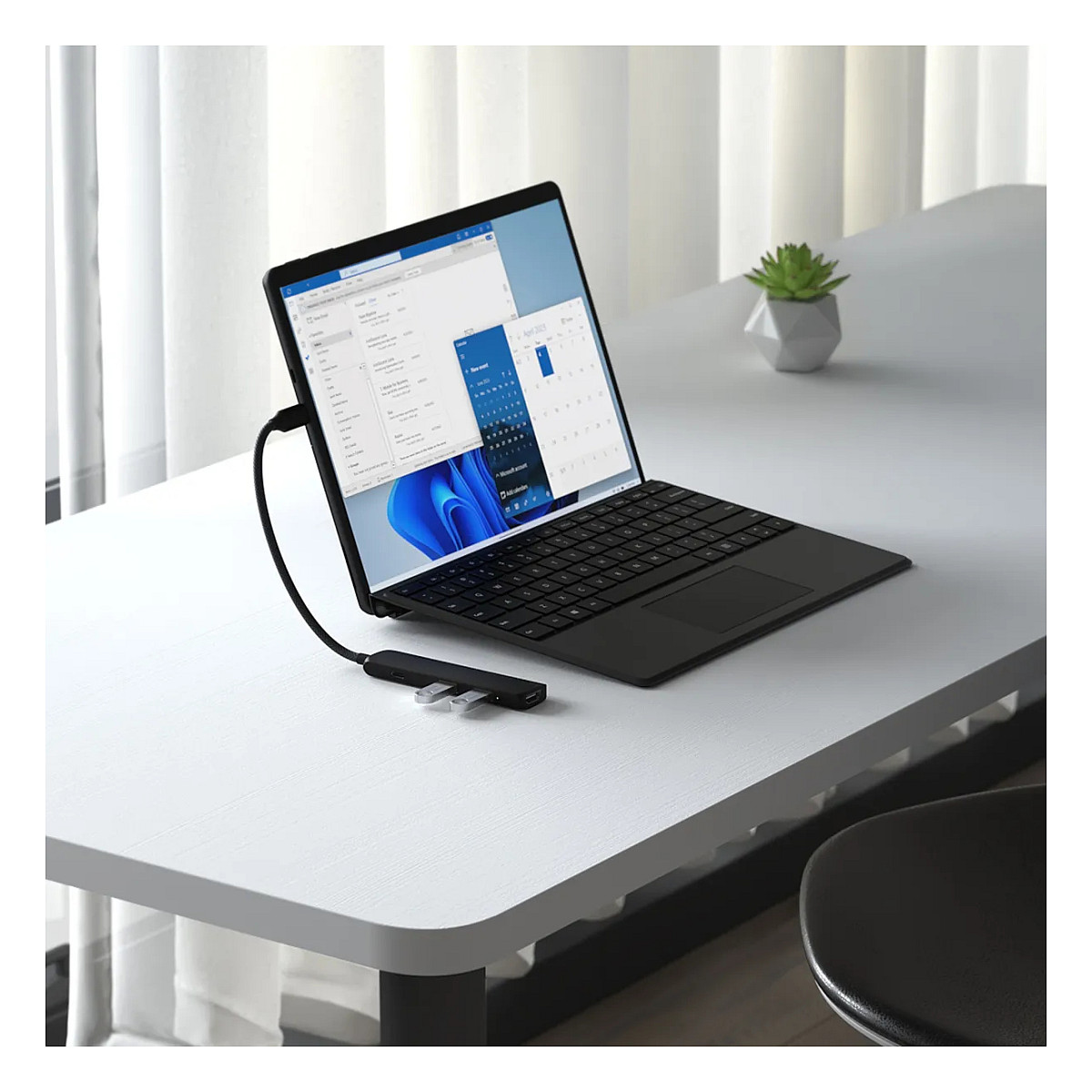 Hub Satechi ST-P4SK / 2x USB-A / 1x HDMI / 1x USB-C PD / 80W PD / 100W – Zezë 8