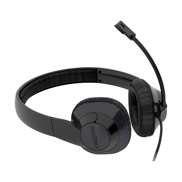 Kufje me kabllo Creative HS-720 V2, USB-A, 30mm, Mikrofon - Zezë 2