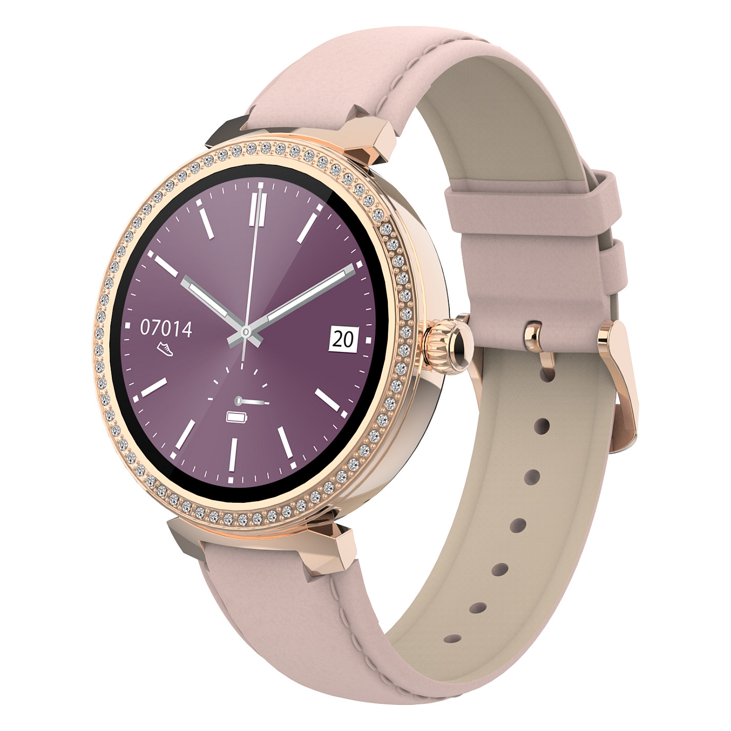Orë e mençur Denver SWC‑342RO / 43mm – Rozë