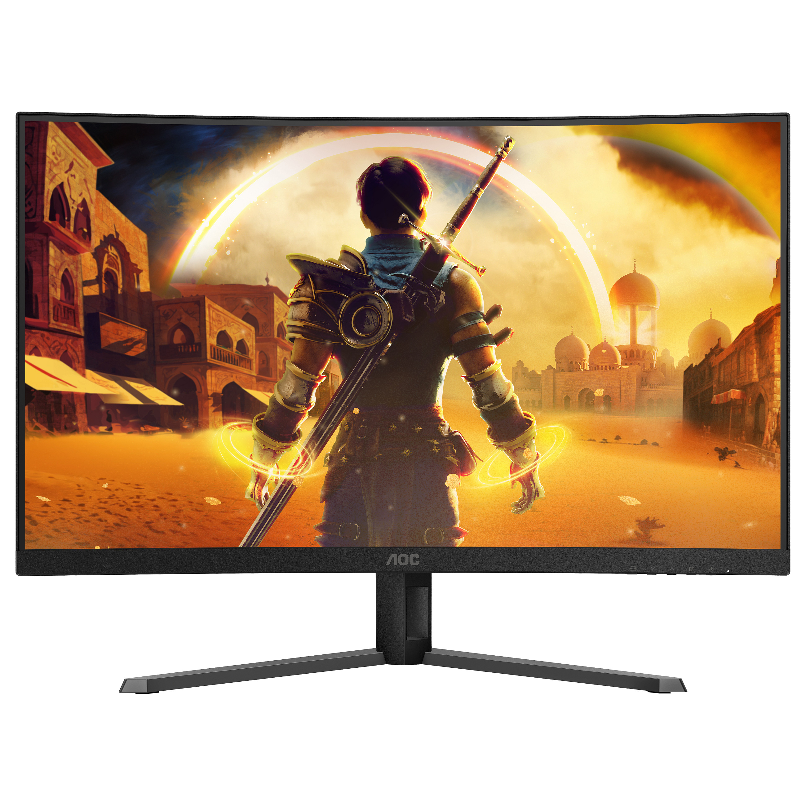 Monitor, AOC C32G42ZE Curved Gaming-Monitor 80 cm (31,5") 4