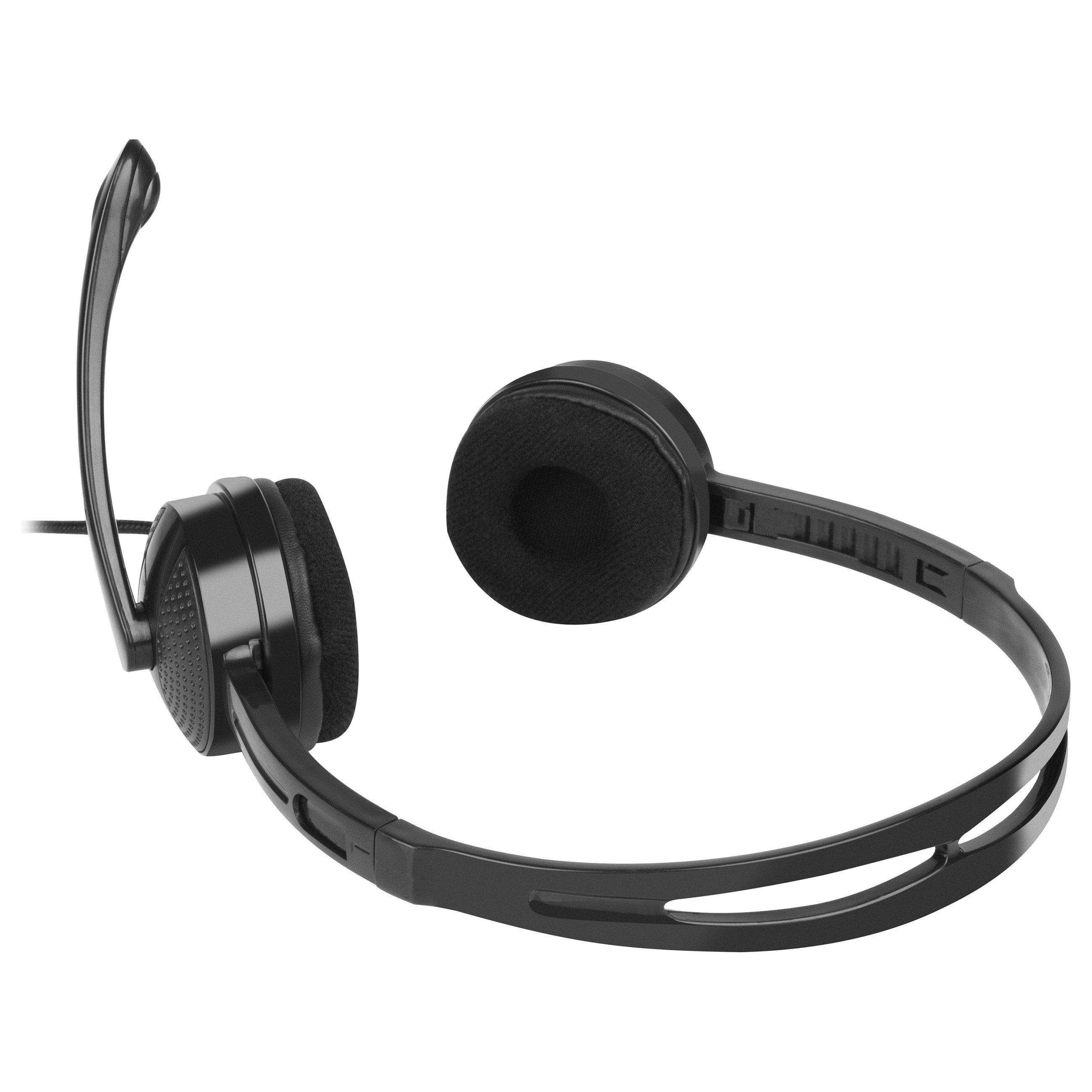 Kufje me kabllo Natec Canary Go, On-Ear, Stereo, Mikrofon, 3.5mm - Zezë 2