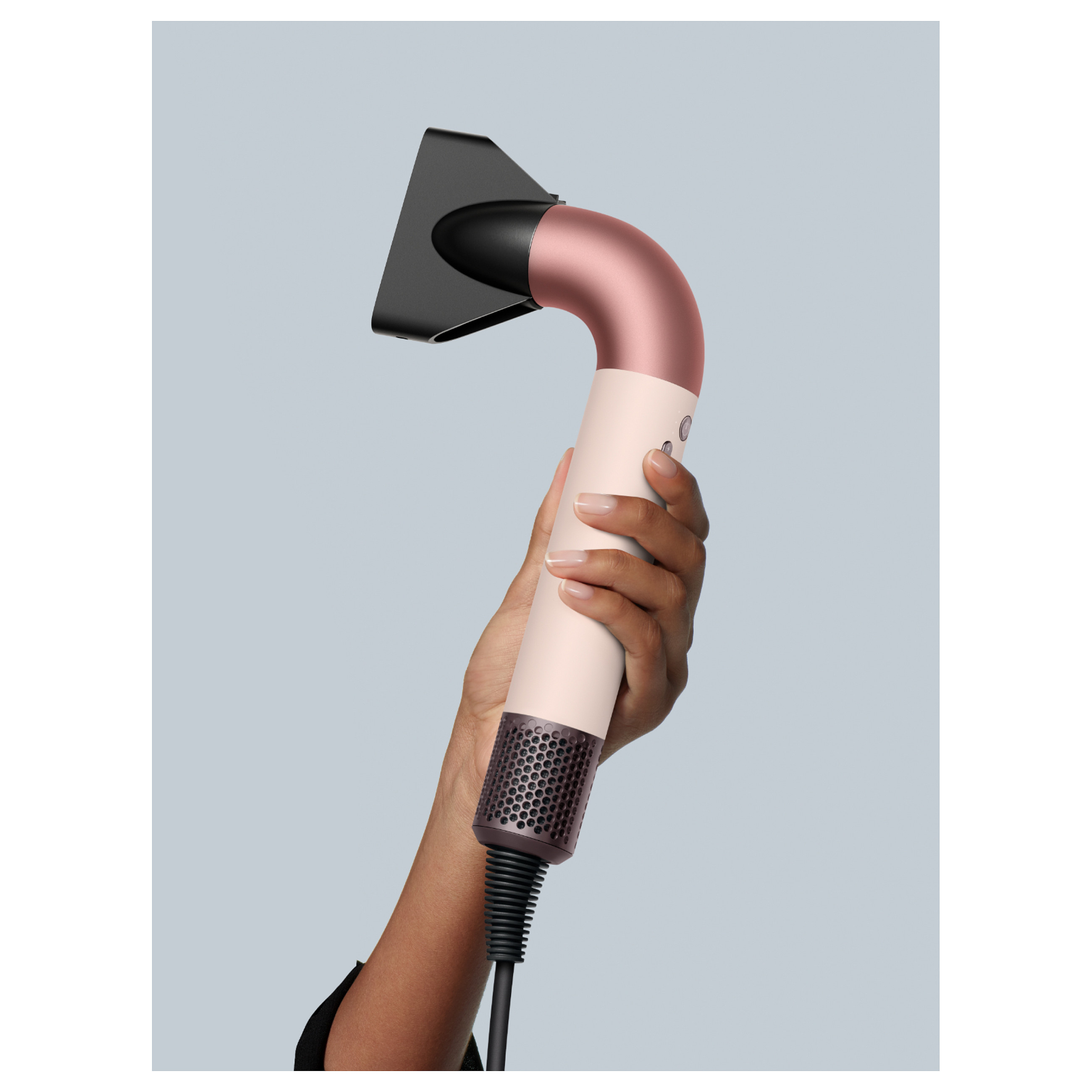 Tharëse për flokë Dyson Supersonic r HD17, 113332-01, 1700 W, 110.000 rpm, 4 temperatura, 3 shpejtësi, 5 aksesorë RFID - Pink/Rose Gold 5