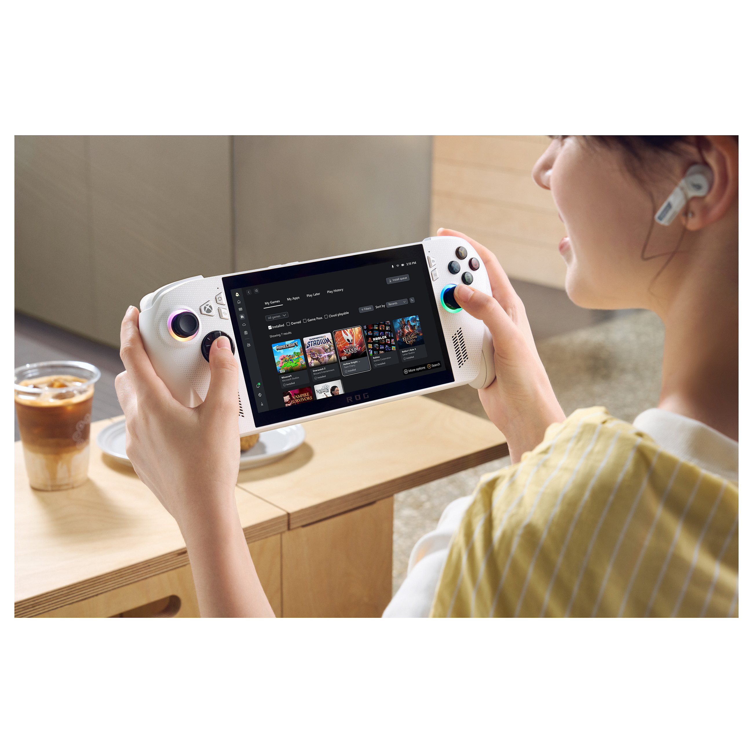 Konzolë Portative ASUS ROG Xbox Ally RC73YA-NH002W / Ryzen Z2 A / 7" / 512GB / AMD Radeon Graphics – Bardhë 5