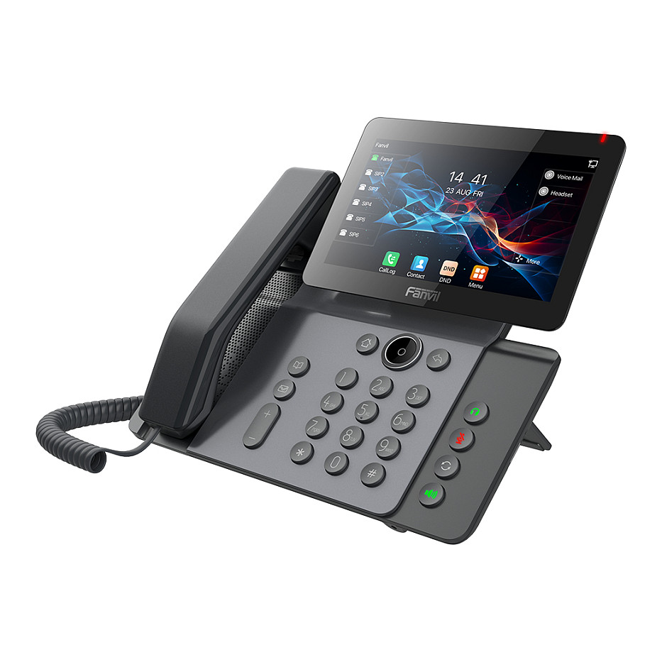 Telefon IP Fanvil V66 me SIP / PoE / Gigabit / WiFi / Bluetooth - Zezë thumbnail 3