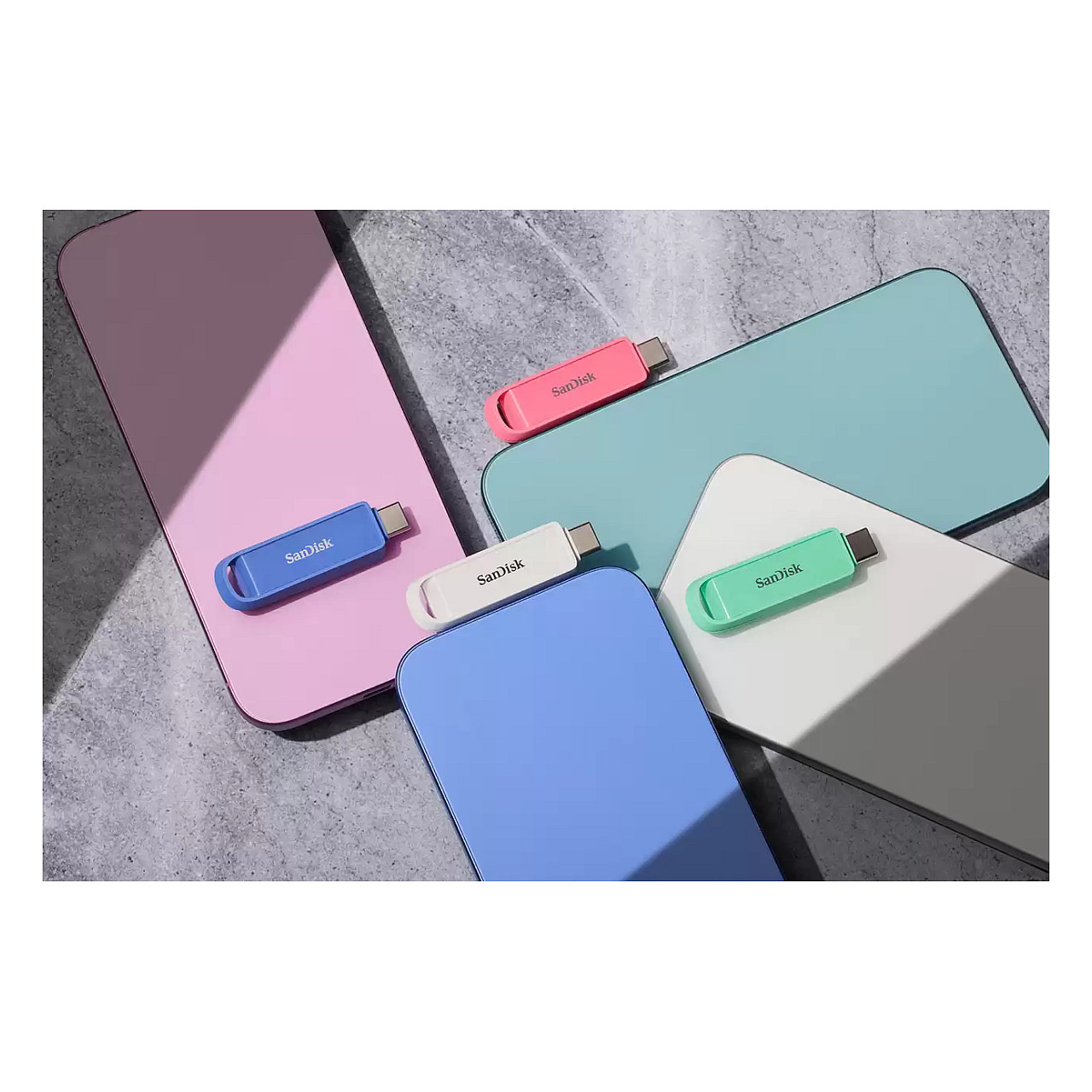 USB Flash Drive / PhoneDrive / 512GB / USB-C / Blu thumbnail 5