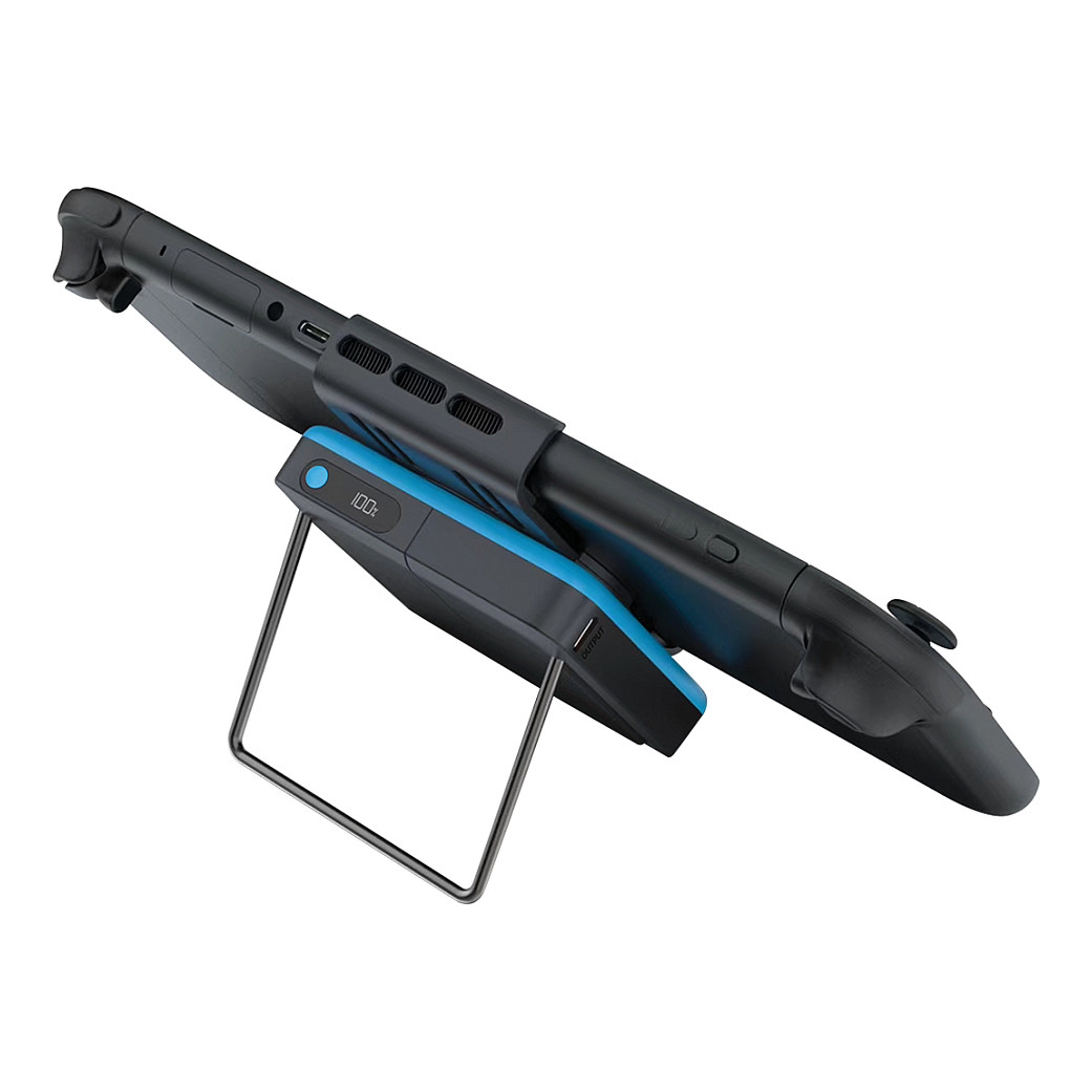 Këllëf për Konzolë Venom VS4964 / Nintendo Switch 2 / Power Bank 10,000 mAh / Mbajtje për 10 Lojëra / Magnetik – Zezë/Blu 6
