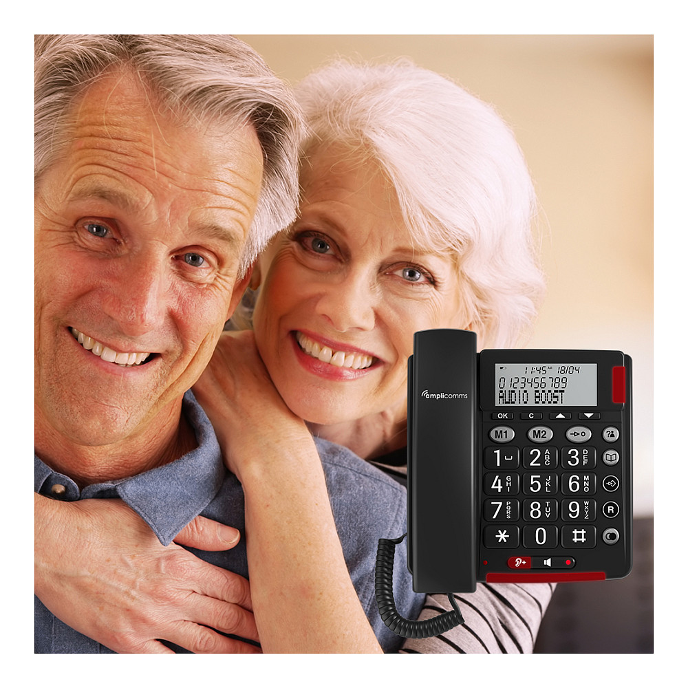 Amplicomms BIGTel 48 Plus /Telefon – Gri thumbnail 6