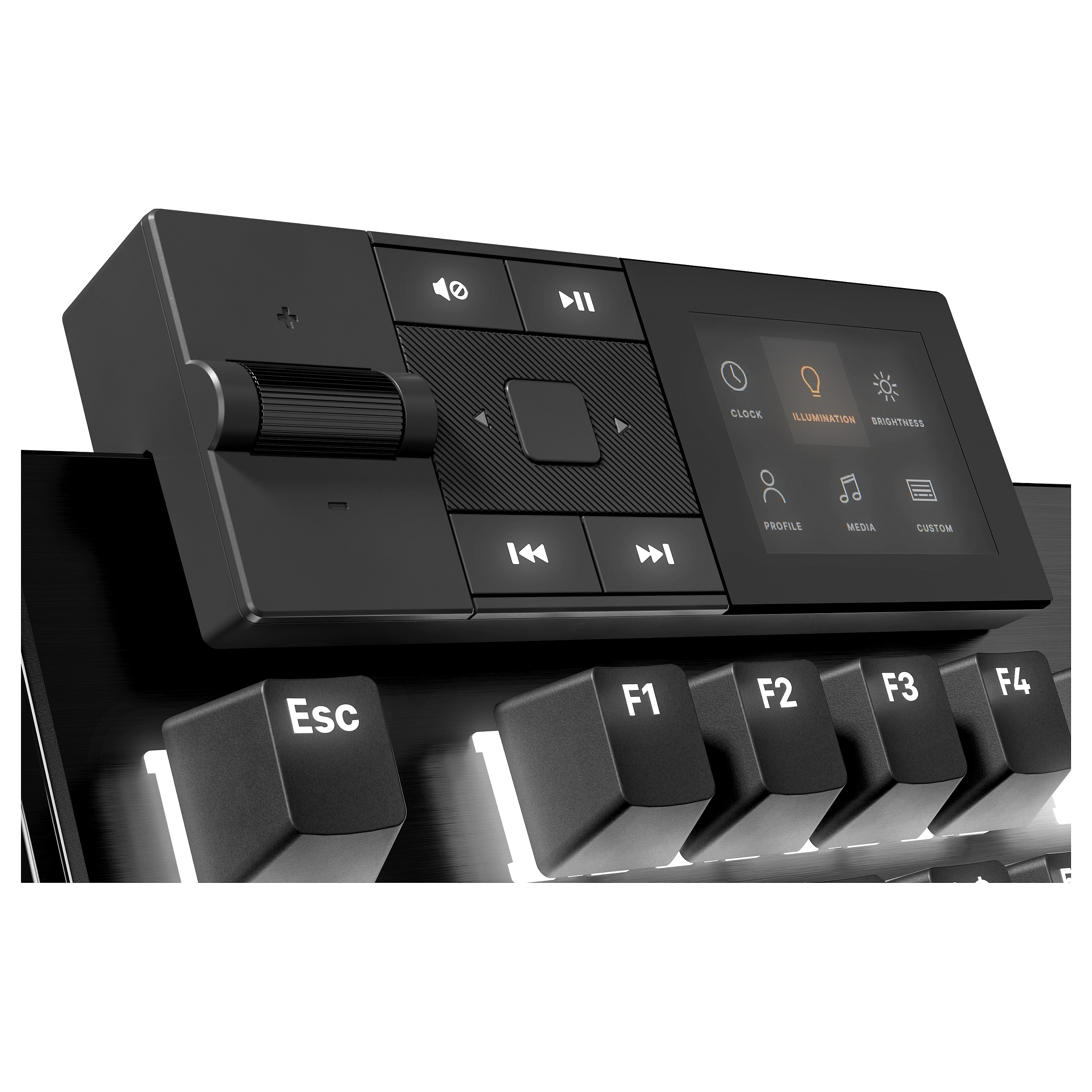 Tastierë Gaming be quiet! Dark Mount, Wired, Mekanike, Silent Linear, DE ISO, RGB, Hot-Swap 5-Pin MX, USB - Zezë 6