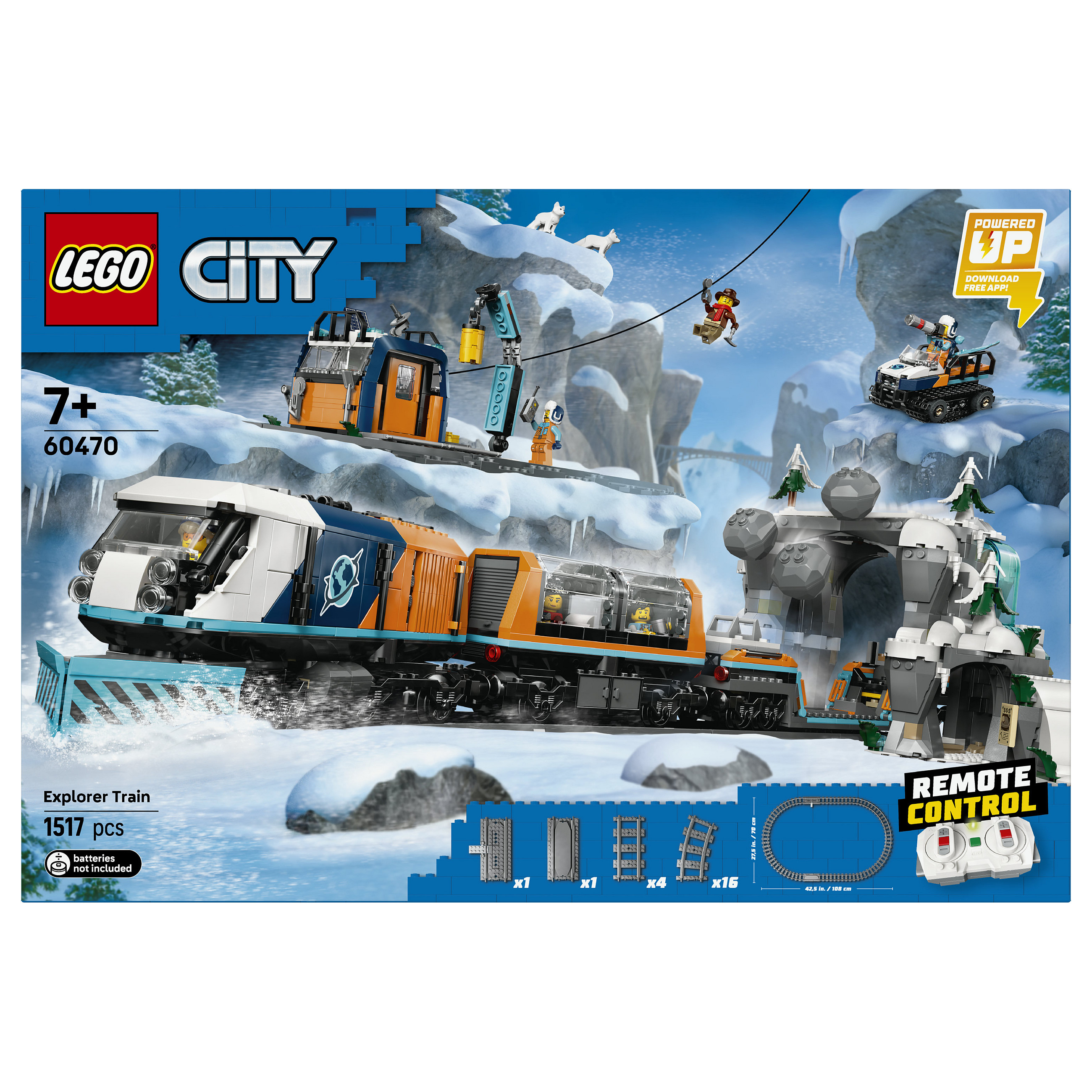 LEGO City Explorers Arctic Polar Express Train – Mix thumbnail 5