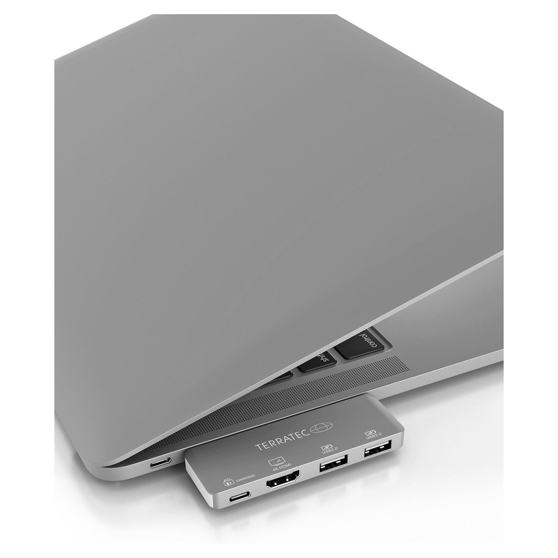 HUB USB-C TerraTec Connect C4 / 2x USB-A 3.2 Gen 1 / USB-C PD 100W / HDMI 4K – Argjend 2