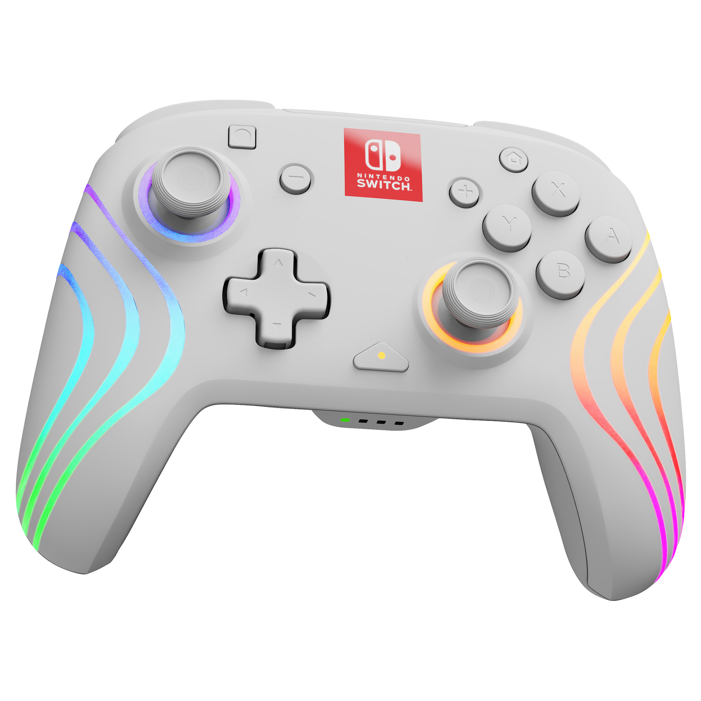 Kontroller Nintendo PDP Afterglow Wave Wireless Switch - Bardhë 4