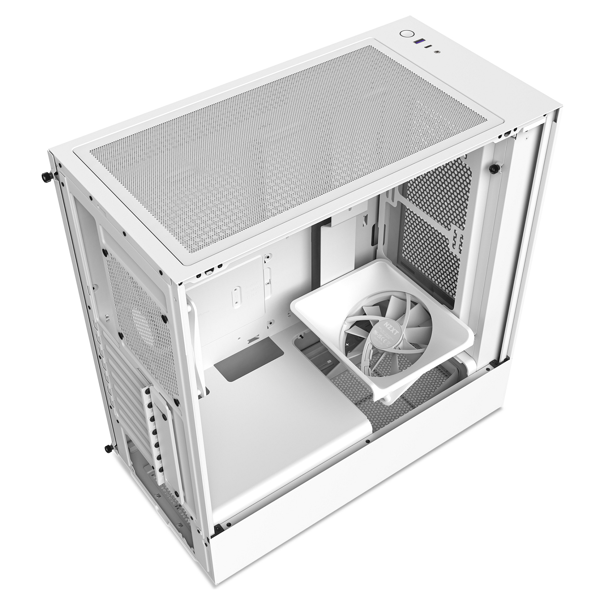 Kasë NZXT H5 Flow Midi Tower - Bardhë thumbnail 4