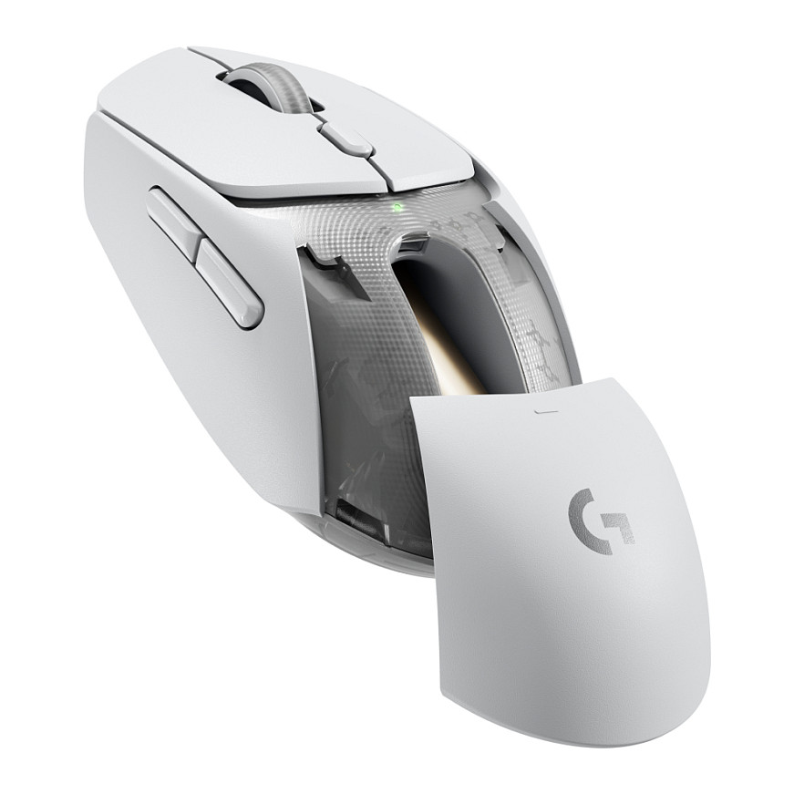 Maus Gaming Logitech G309 Lightspeed Wireless / Bluetooth & USB - Bardhë thumbnail 4