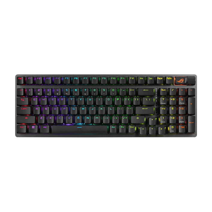 Tastierë Gaming ASUS ROG Strix Scope II 96 Wireless / 96% / Mekanike / RGB / AZERTY -Zezë 4