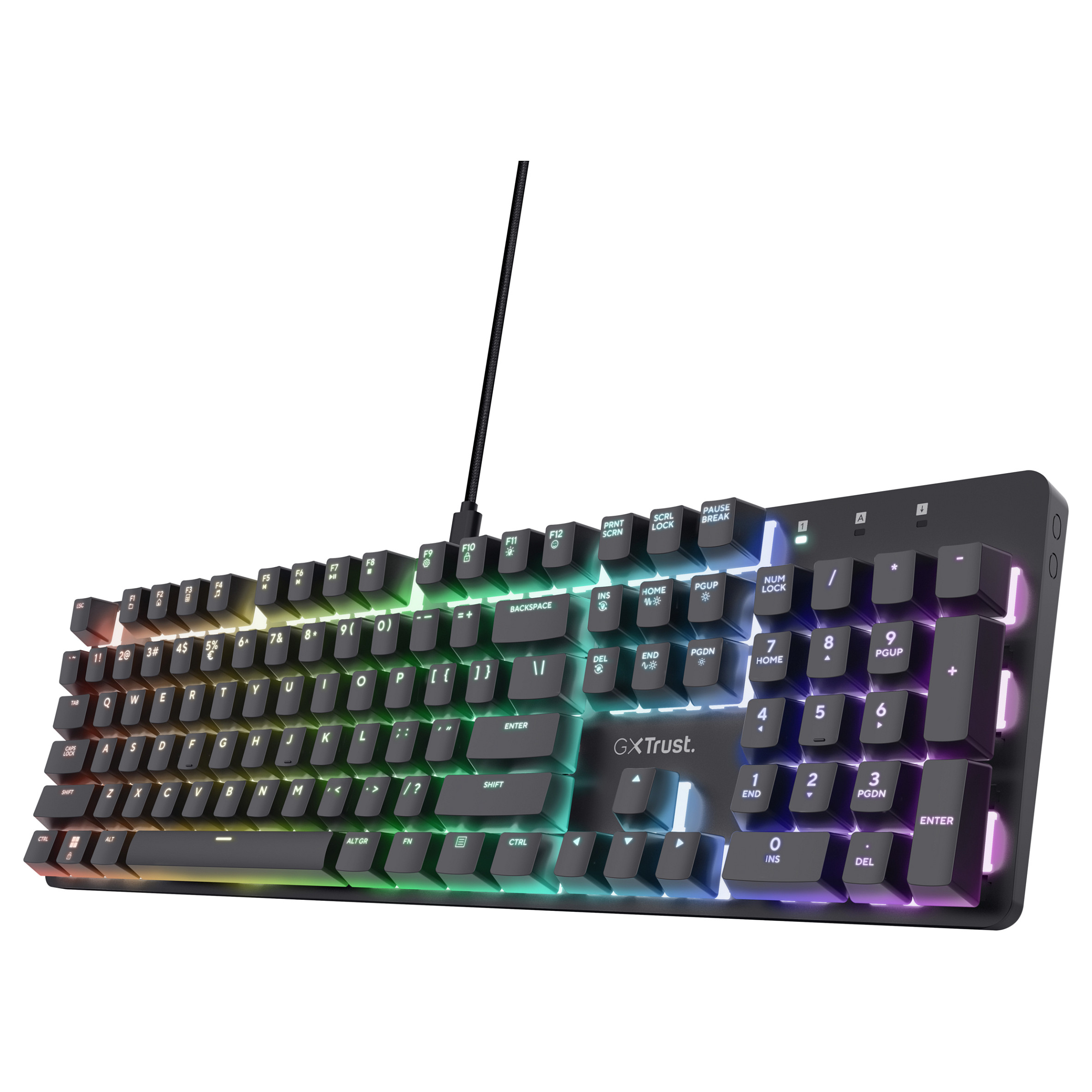 Tastierë Trust GXT 835 Azor Il, i zi 6