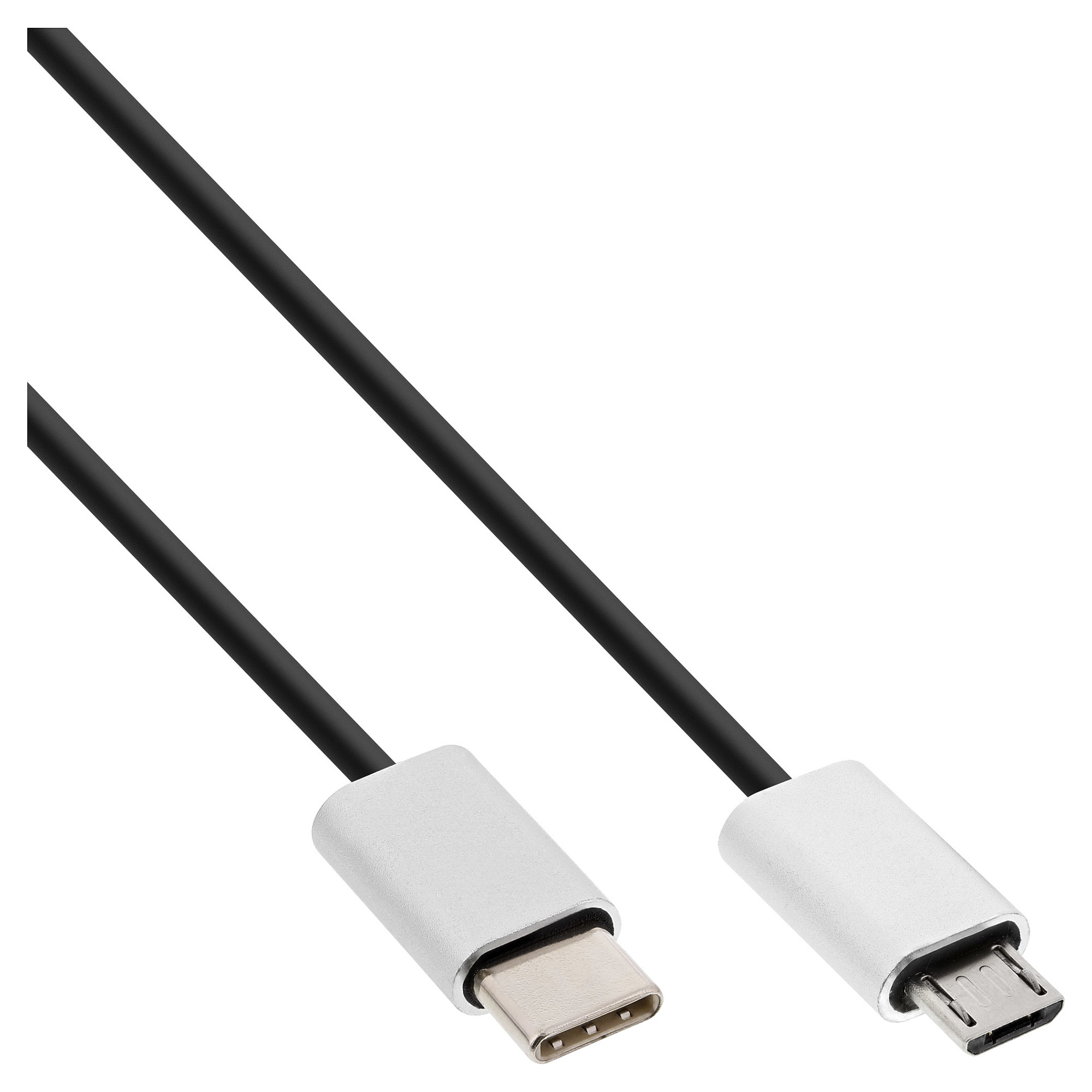 Kabllo USB InLine 35851, USB-C në USB-C, 1 m, 100 W, USB 2.0, veshje tekstili - Zezë 7
