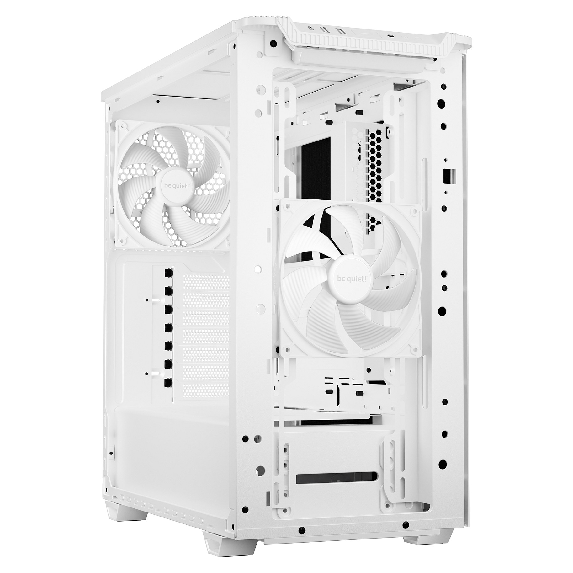 Kasë Midi be quiet! PURE BASE 501 Airflow Window White thumbnail 3