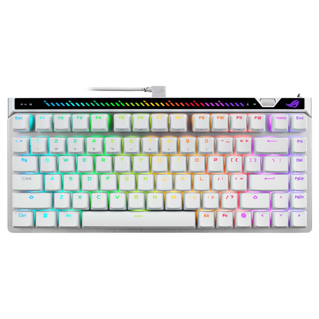 Tastierë Gaming ASUS ROG Falchion Ace / 65% / Mekanike / RGB / FR -Bardhë