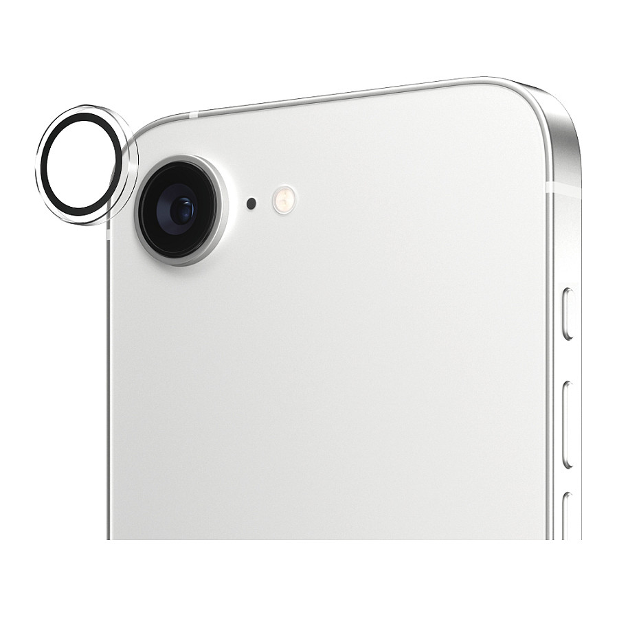 Aksesorë për telefon PanzerGlass Hoops Camera Protector për iPhone 16e –Transparente