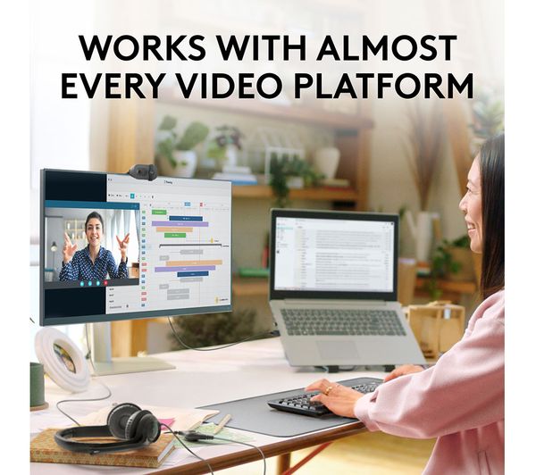 Webcam Logitech Brio 100 / USB / Full HD / 2MP / 30fps / Mikrofon - Zezë 6