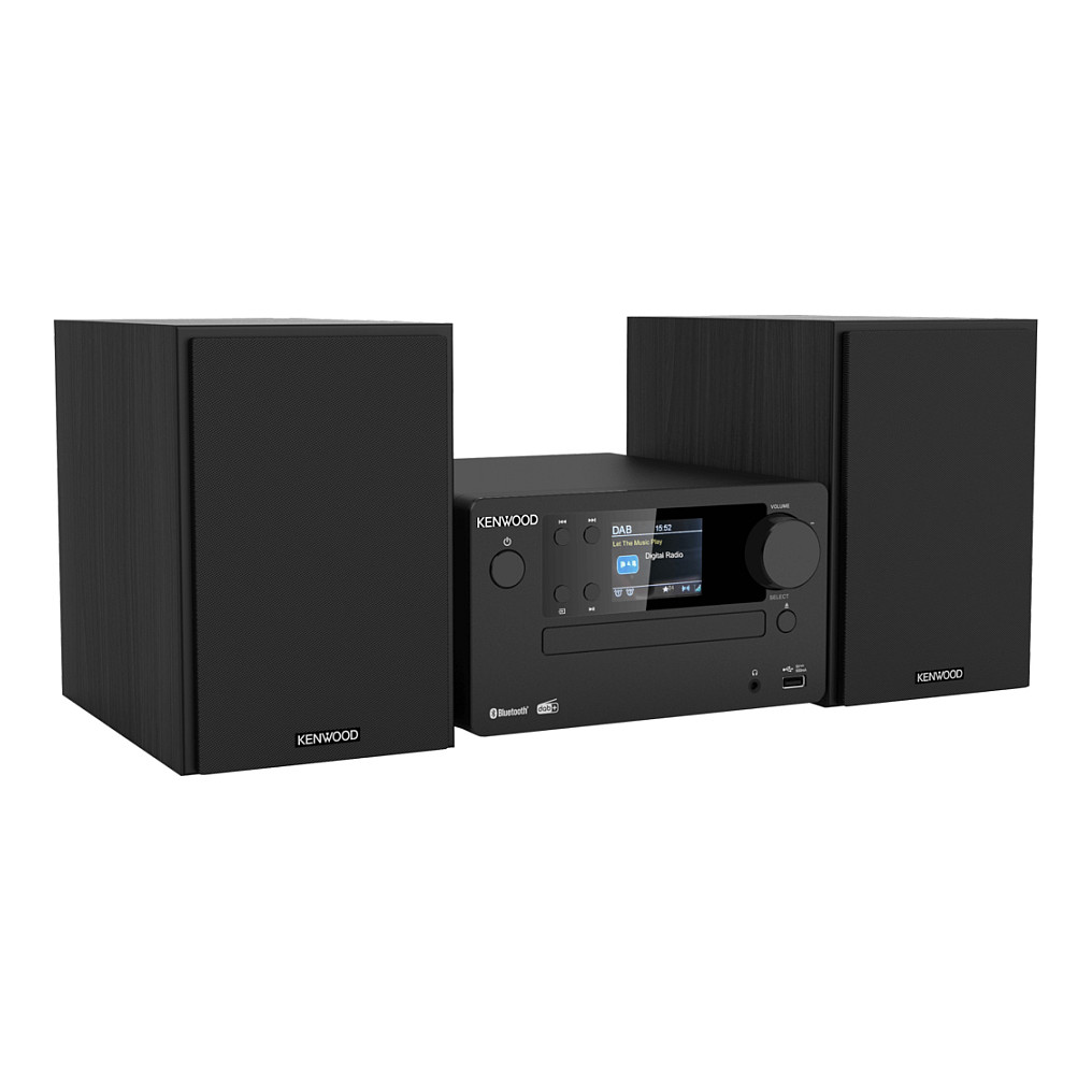 Sistem Audio Kenwood M-725DAB-B, 2 × 25W, CD, USB, DAB+, FM-RDS, Bluetooth 5.0 - Zezë 6